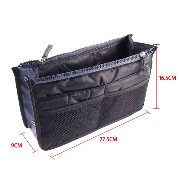 Double Zipper Portable Storage Bag for Women - StorageDelight